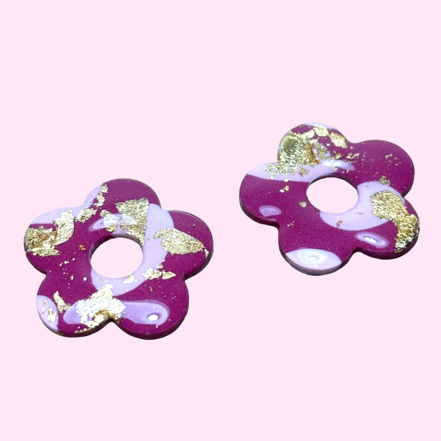 Hana M motif rose/doré