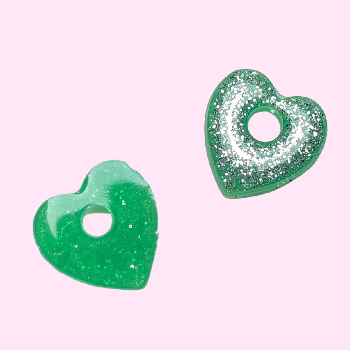 Love S vert pailettés