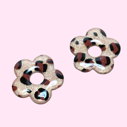 Hana M Léopard rose gold