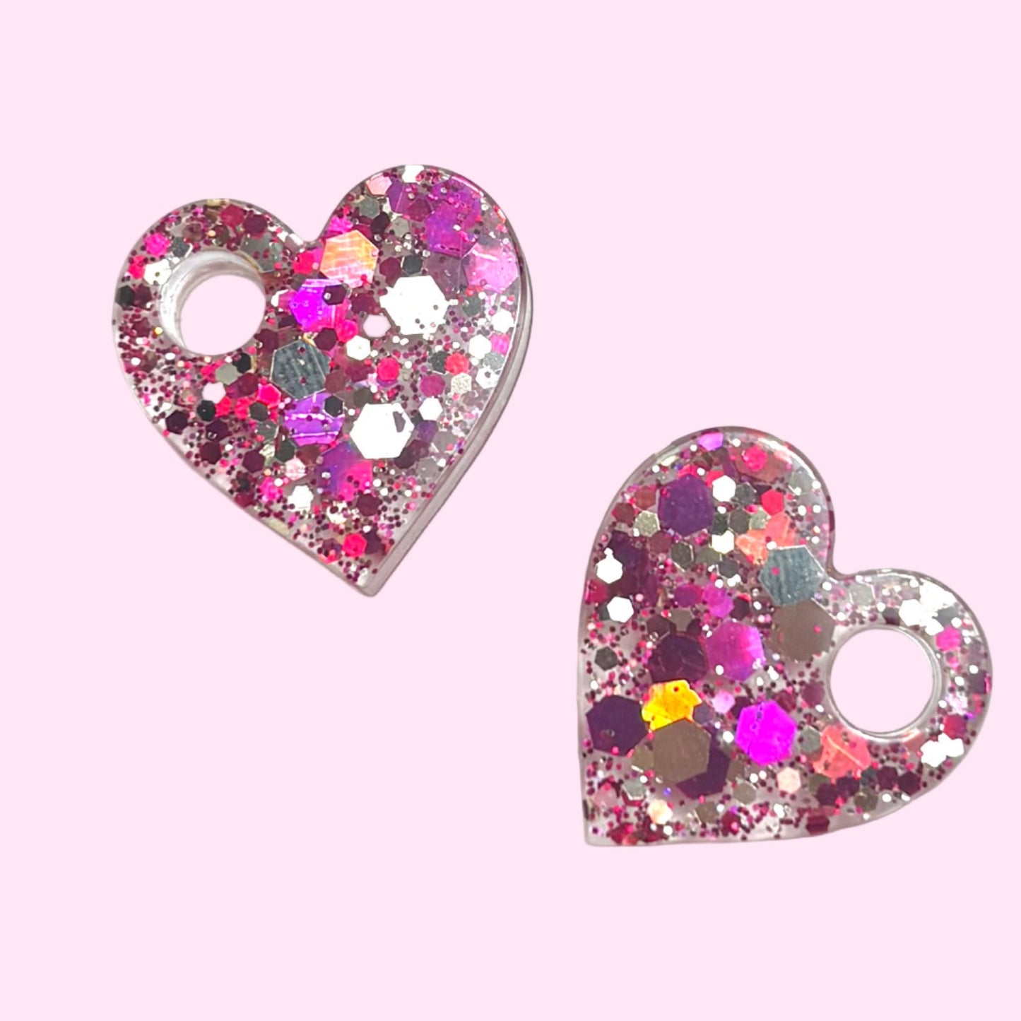 Noa Rouge/rose grosse paillettes