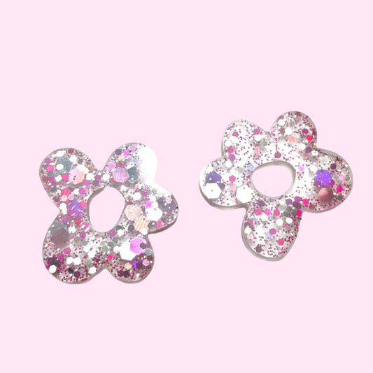 Anne Rouge/rose grosse paillettes