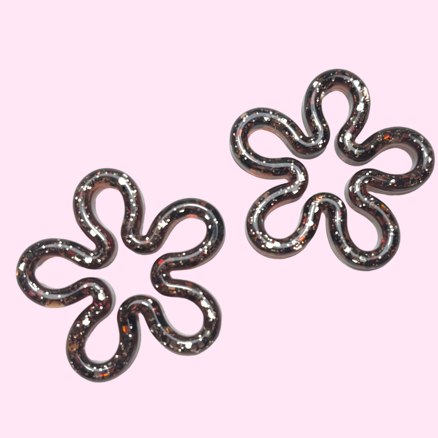 Bloom L marron grosse paillettes