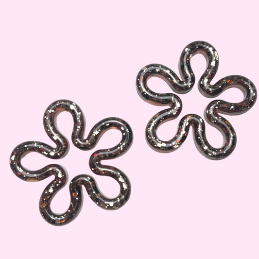 Bloom L marron grosse paillettes