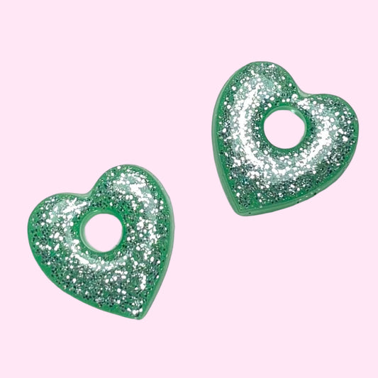 Love S vert pailettés