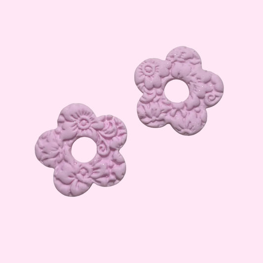 Hana M motif floral rose pale